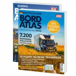 Reisemobil Bordatlas Stellplatzführer 2024 - Deutschland Und Europa