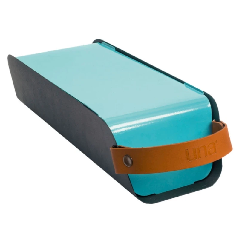 UNA Portable Grill Blau 1 UNA Portable Grill Blau