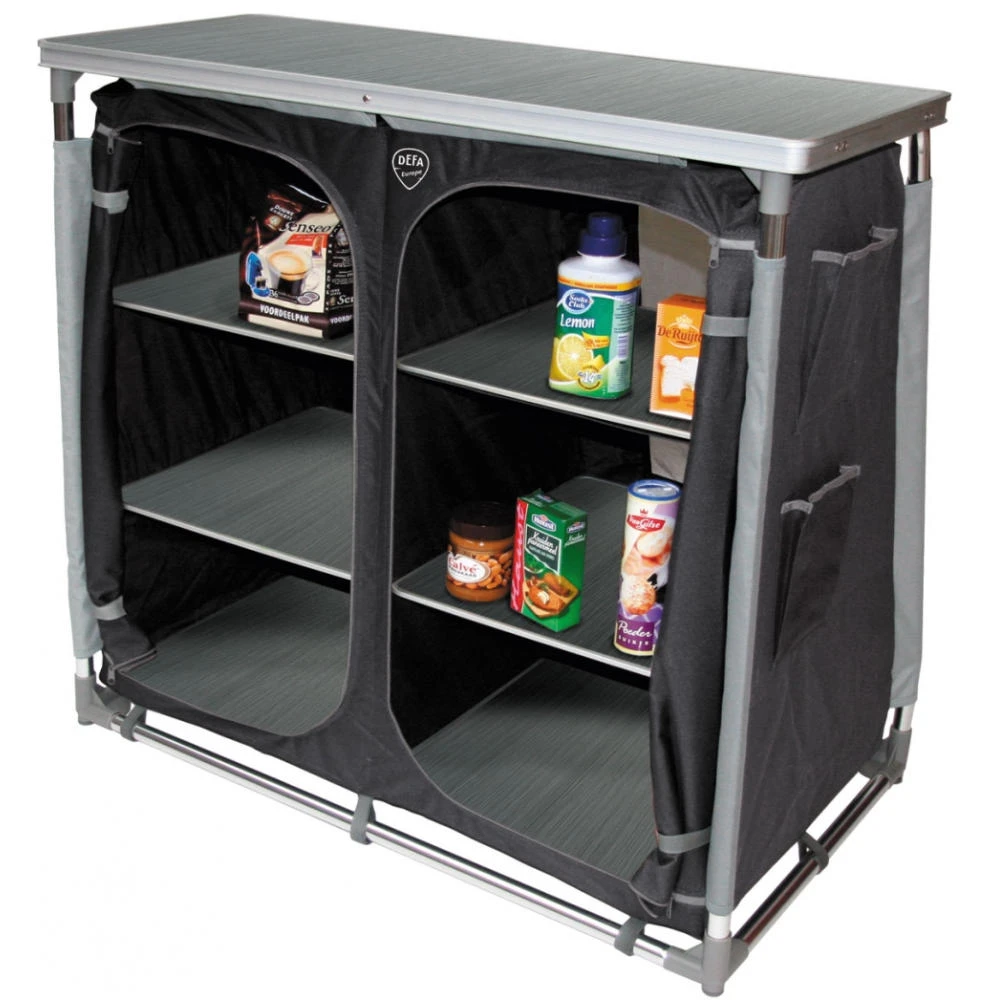 DEFA Vorratsschrank 102 X 57 X 98 Cm, Grau 1 DEFA Vorratsschrank 102 X 57 X 98 Cm, Grau