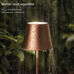 Sigor Akku-Tischleuchte Nuindie Mini 250 Mm, Bronze -Crespo Verkäufe 19881670 3