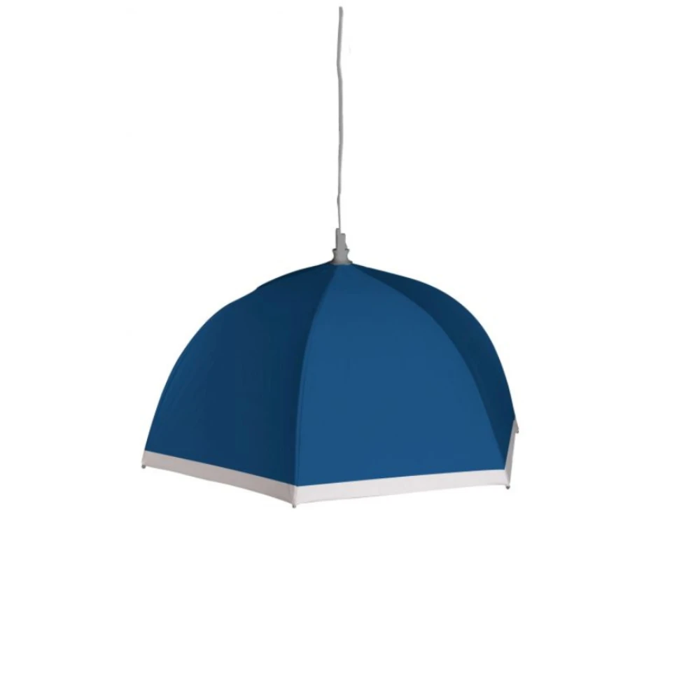 Brunner Schirmlampe Sixray Blau 1 Brunner Schirmlampe Sixray Blau