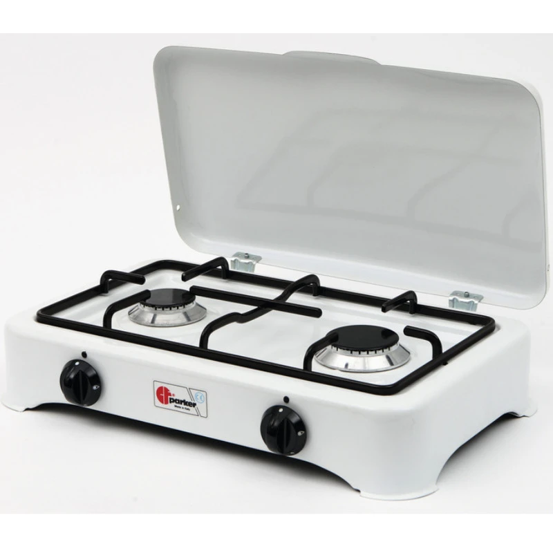 Parker® Parker Gaskocher 2-flammig Mit Zündsicherung, 30 Mbar 1 Parker® Parker Gaskocher 2-flammig Mit Zündsicherung, 30 Mbar