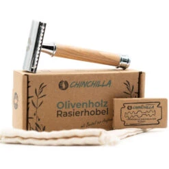 Chinchilla Rasierhobel Olivenholz