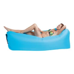 Happy People Lounger To Go 2.0, Blau