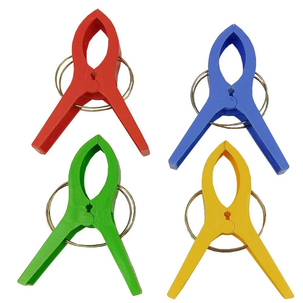 Happy People Strandhandtuchhalter, 4 Stück 1 Happy People Strandhandtuchhalter, 4 Stück