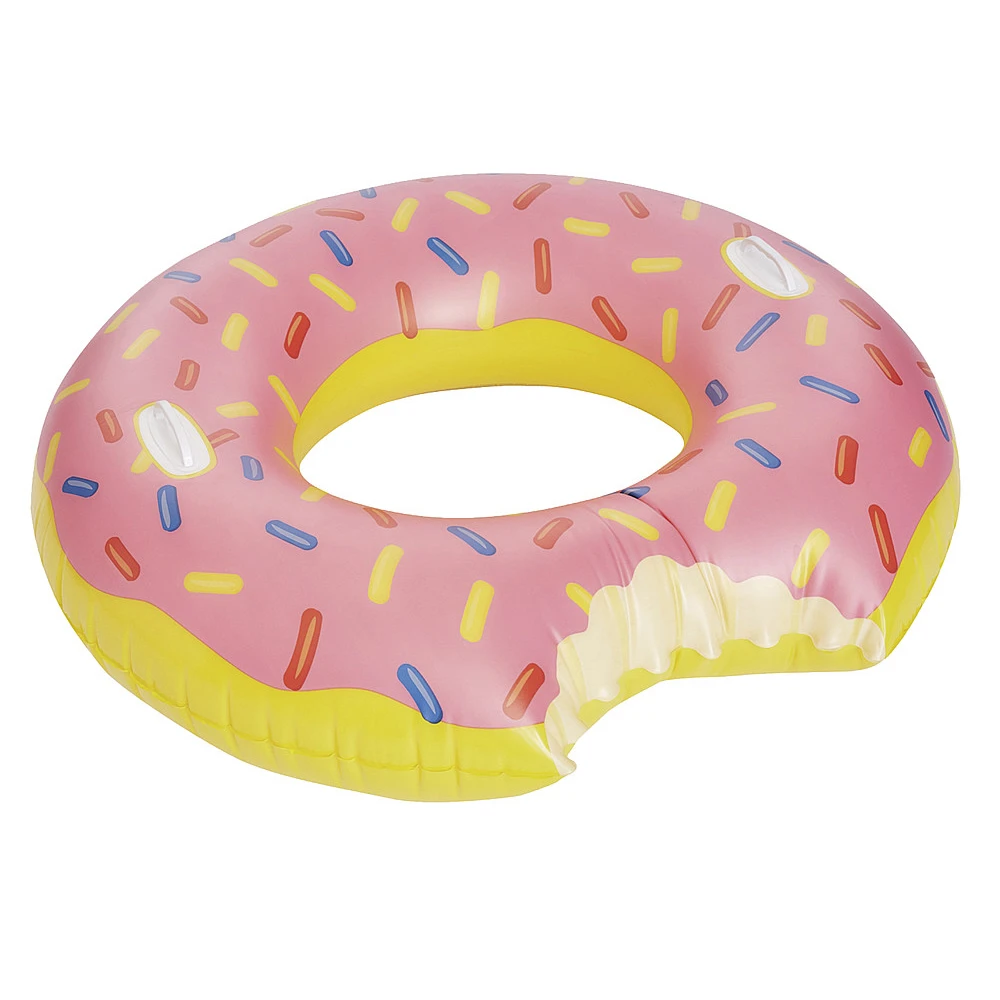 Happy People Schwimmring Donut XXL Mit Handgriff, Bunt 1 Happy People Schwimmring Donut XXL Mit Handgriff, Bunt