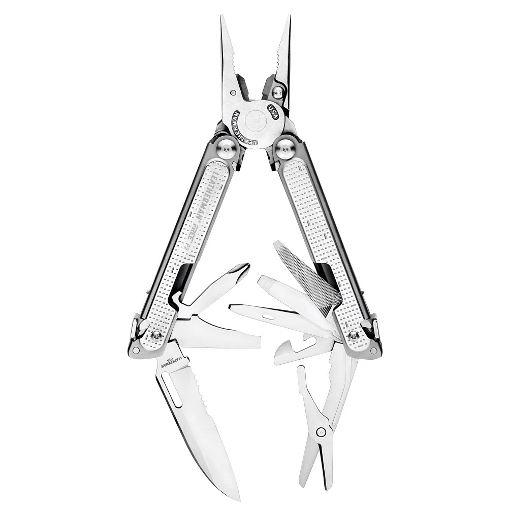 Leatherman Multitool FREE P2 Silber 1 Leatherman Multitool FREE P2 Silber