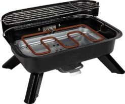 Princess Hybridgrill Elektro- Und Holzkohlegrill