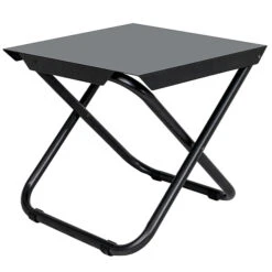 Crespo Tisch Lounger Tex-Supreme, Schwarz